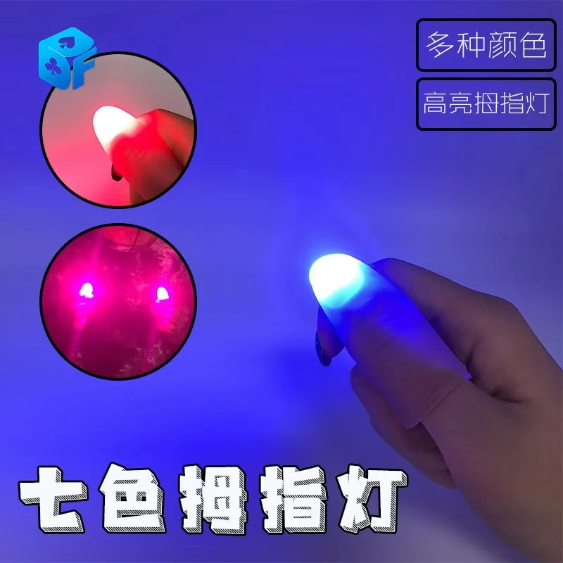Thumb Tip Magic Trick Set - En Yüksek Kalite Profesyonel Işık Çifti