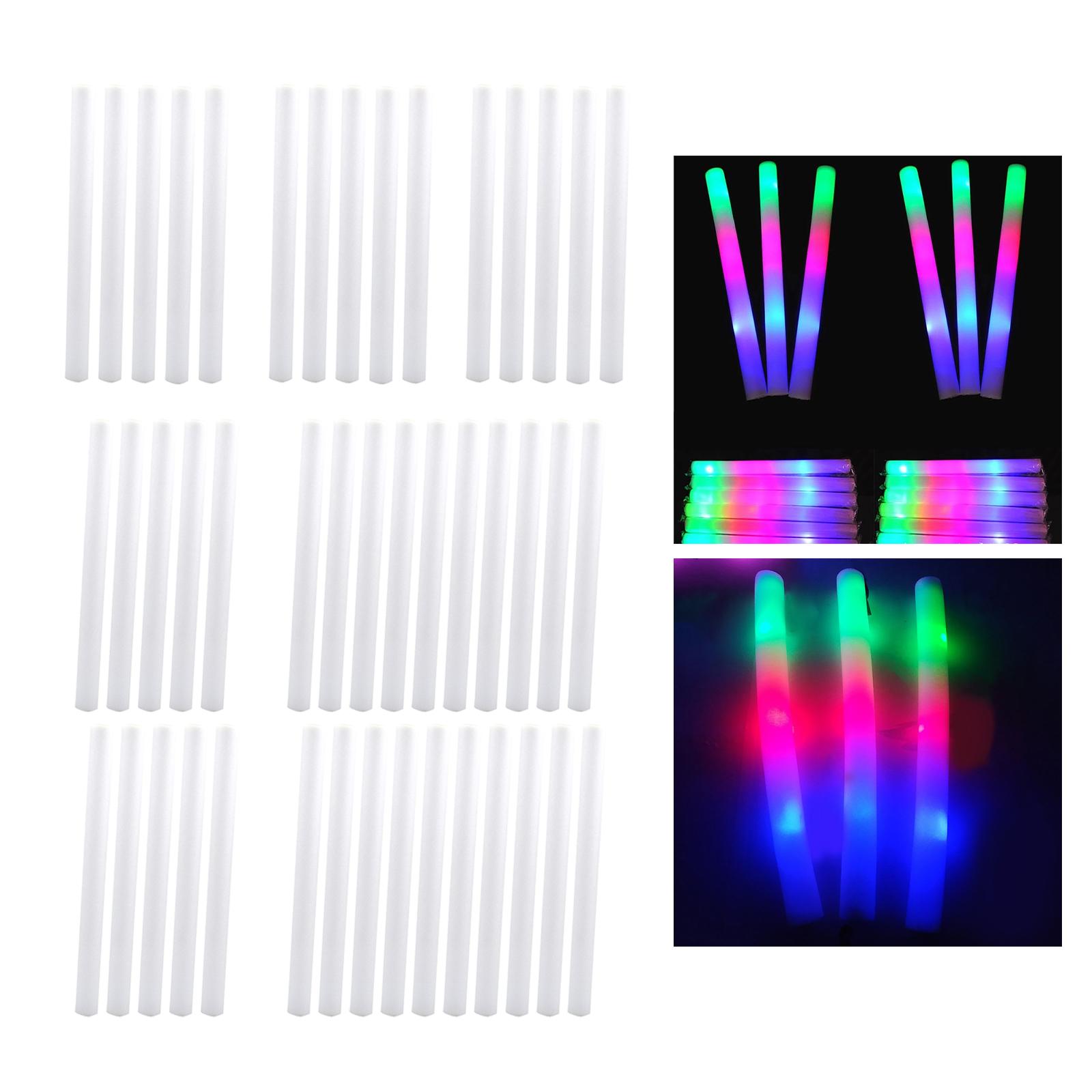 Flashing Led Foam Sticks Party - LED Köpük Çubukları Parti Hediyeleri Yanıp