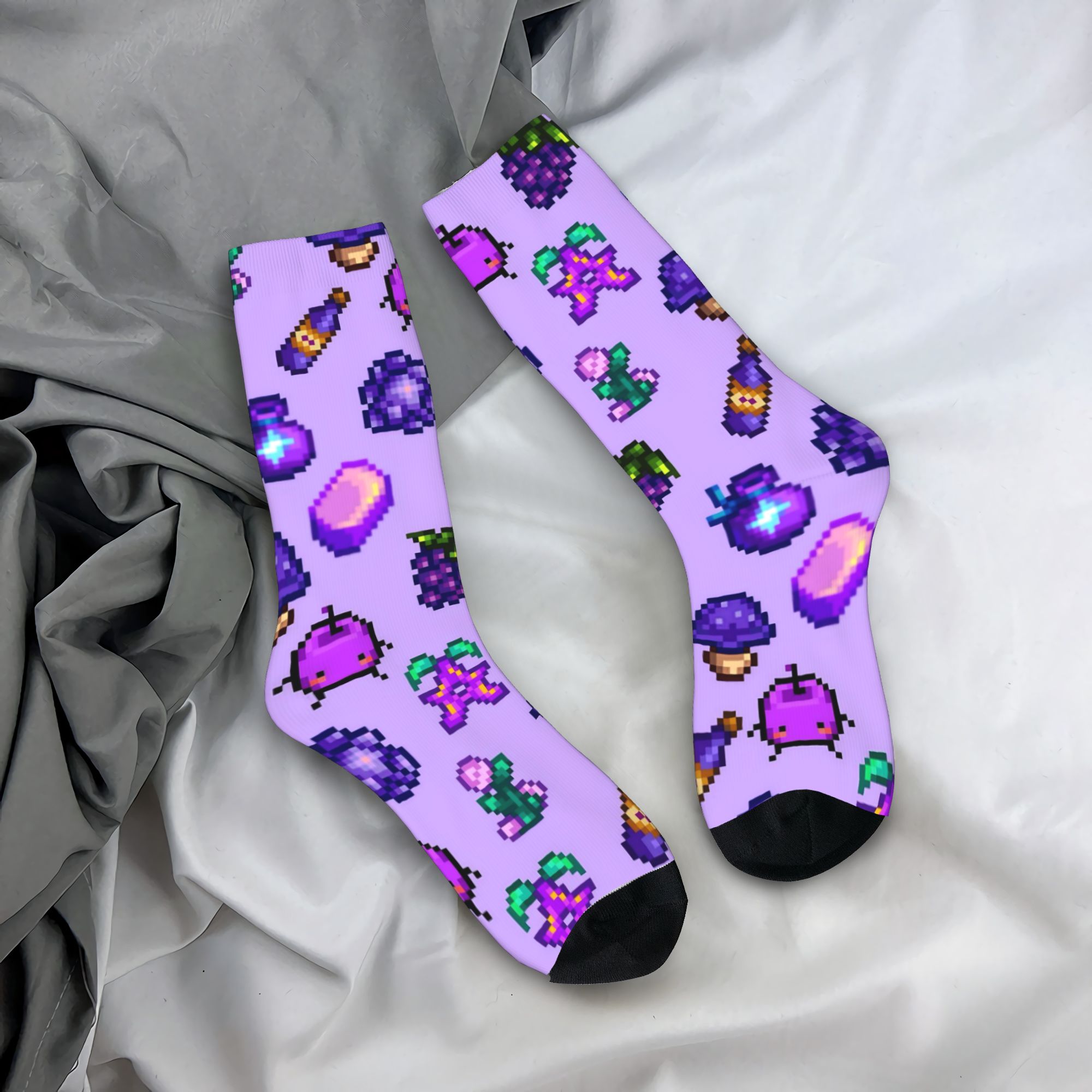 Funny Chicken Leg Socks - Stardew Valley Hayvanlar Tavuk Çorap Kadın