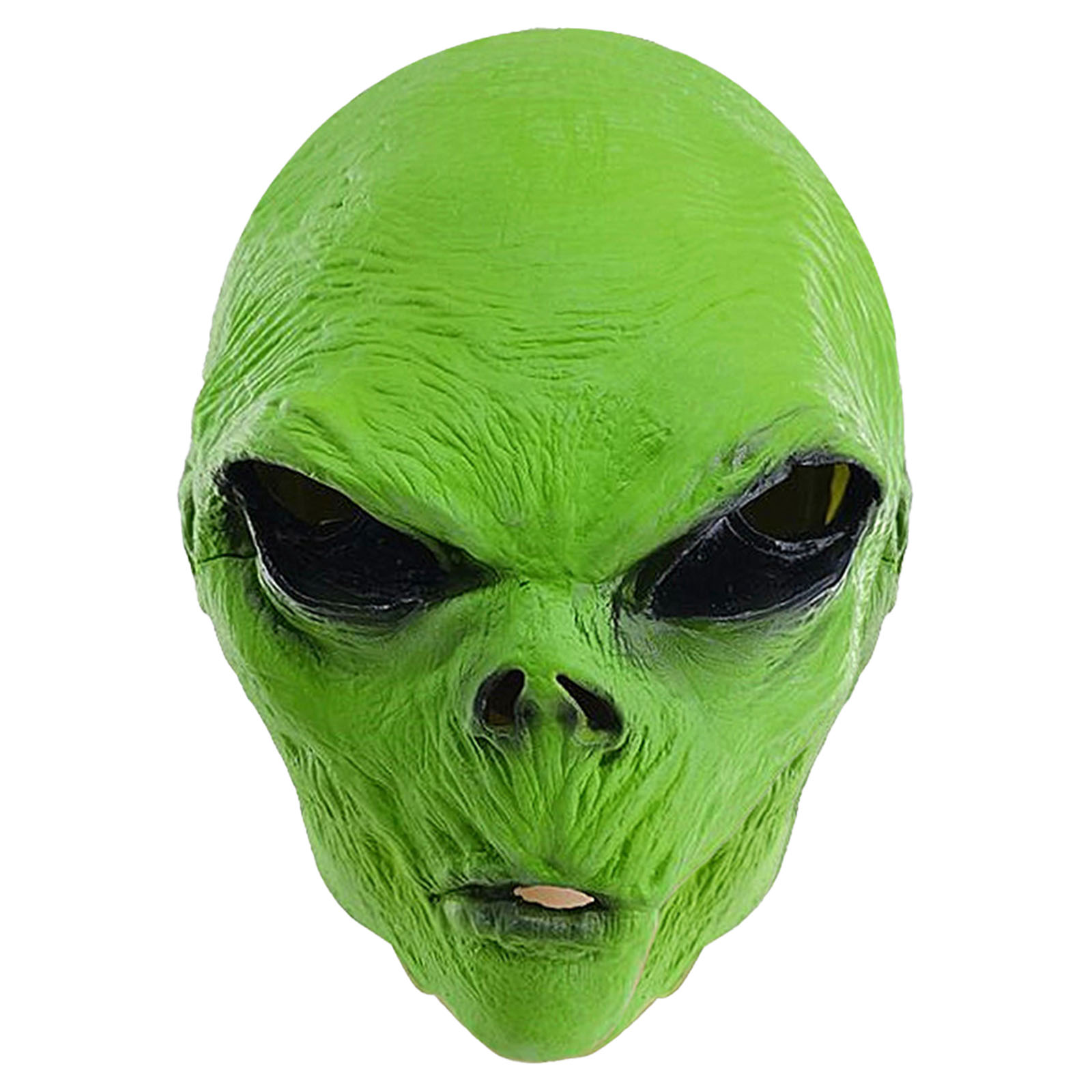 Latex Alien Mask Realistic - Çocuklar ve Yetişkinler için Cadılar Bayramı