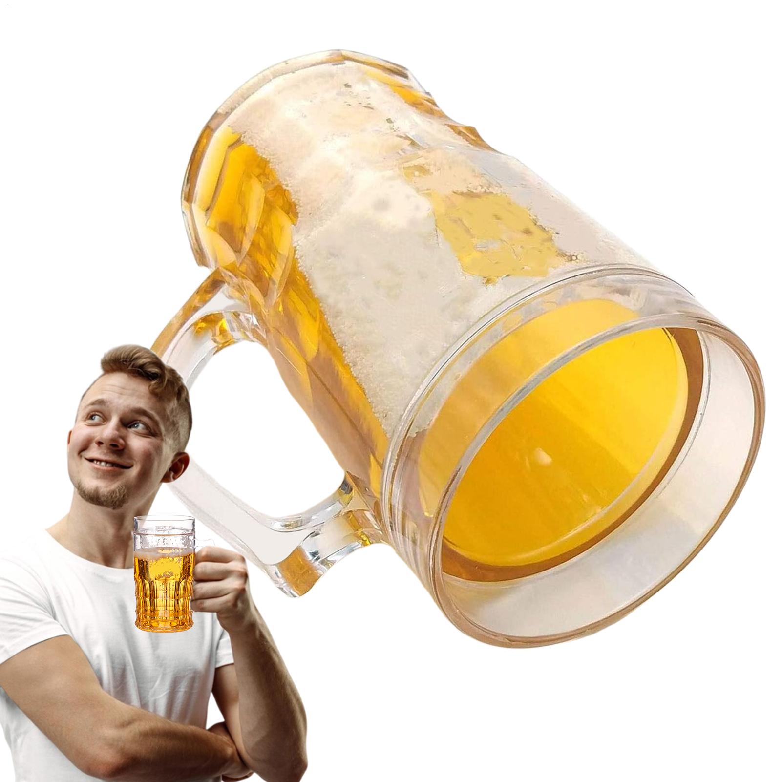 Prank Toys - Sahte Bira Bardağı Komik Su Bardağı,