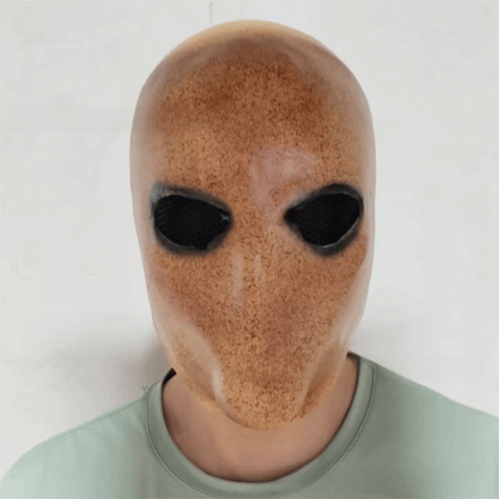 Latex Alien Mask Realistic - Yüzü olmayan adam Cadılar Bayramı Slenderman