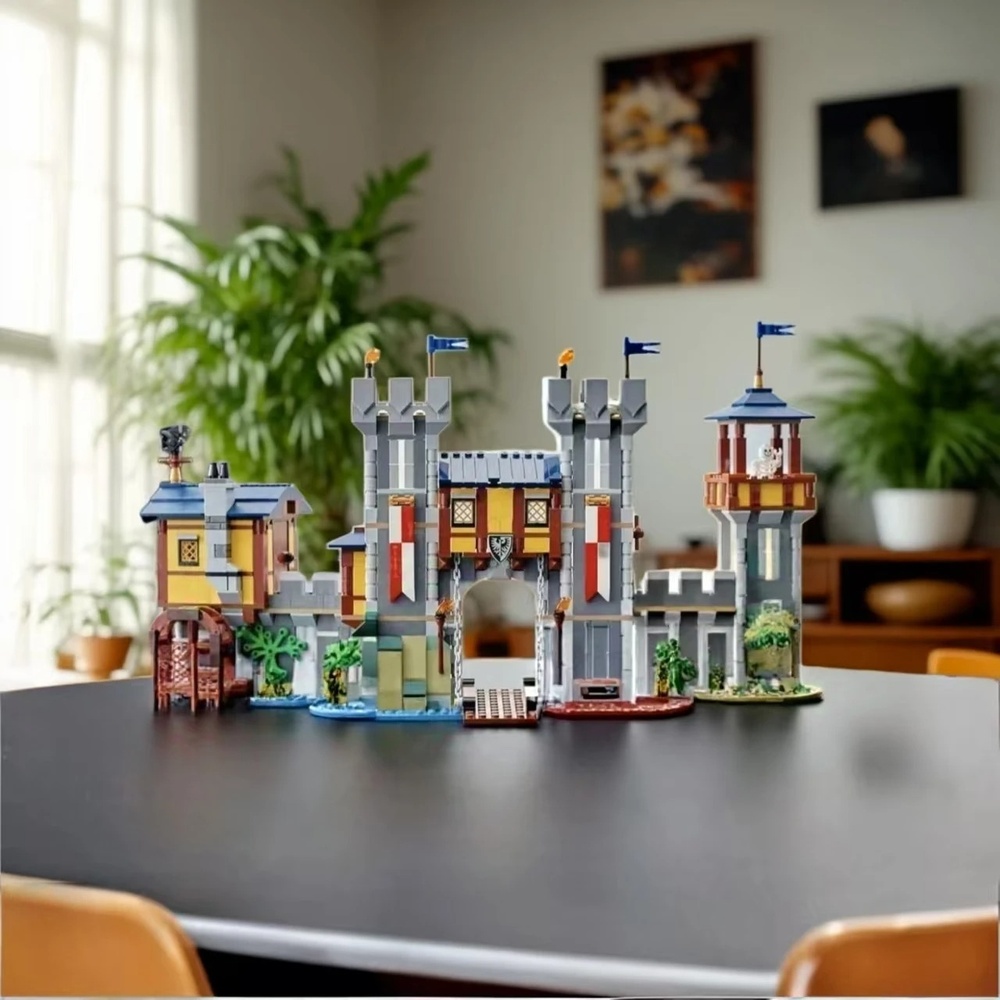 Novelty Gifts - 1426 adet yeni ortaçağ kalesi mimari