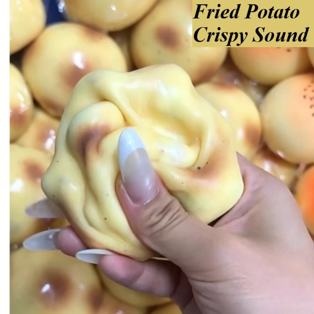 Novelty Gifts - Kızarmış Patates Şeklinde Yumuşak Oyuncak Çıtır