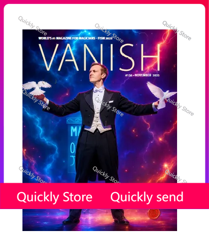 Magic Tricks - Vanish Magazine 136 Sihir numaraları (Anında
