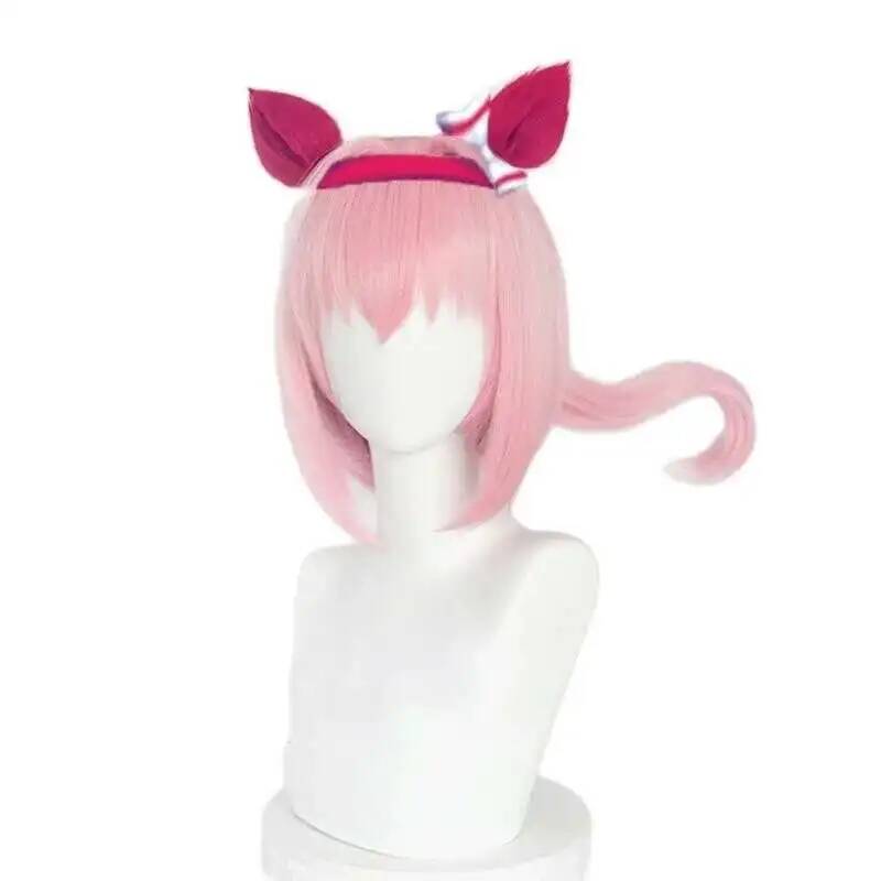 Anime Cosplay Wig Heat Resistant - Uma Musume Haru Urara Cosplay Peruk