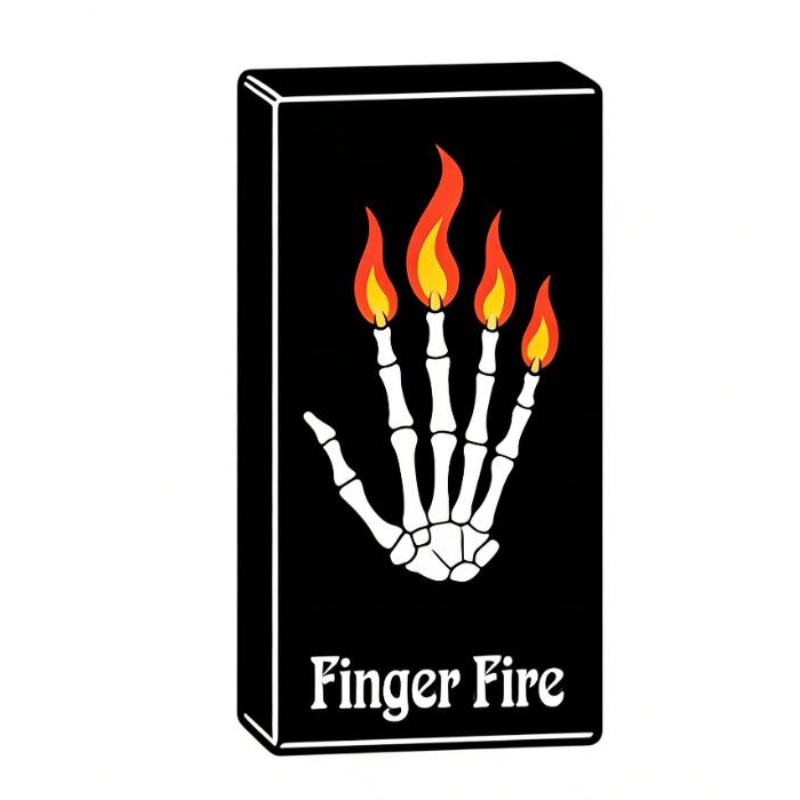 Thumb Tip Magic Trick Set - 4 adet/takım Parmak Ateşi Sihirli Hileler