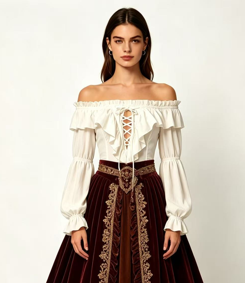Korsan Bluzu Kadınlar İçin Ort - Costumes incelemesi ve fiyatı