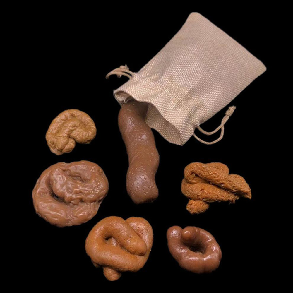 6 adet/takım Kaka Prank Oyunca - Fake Poop Gag Gift incelemesi ve fiyatı