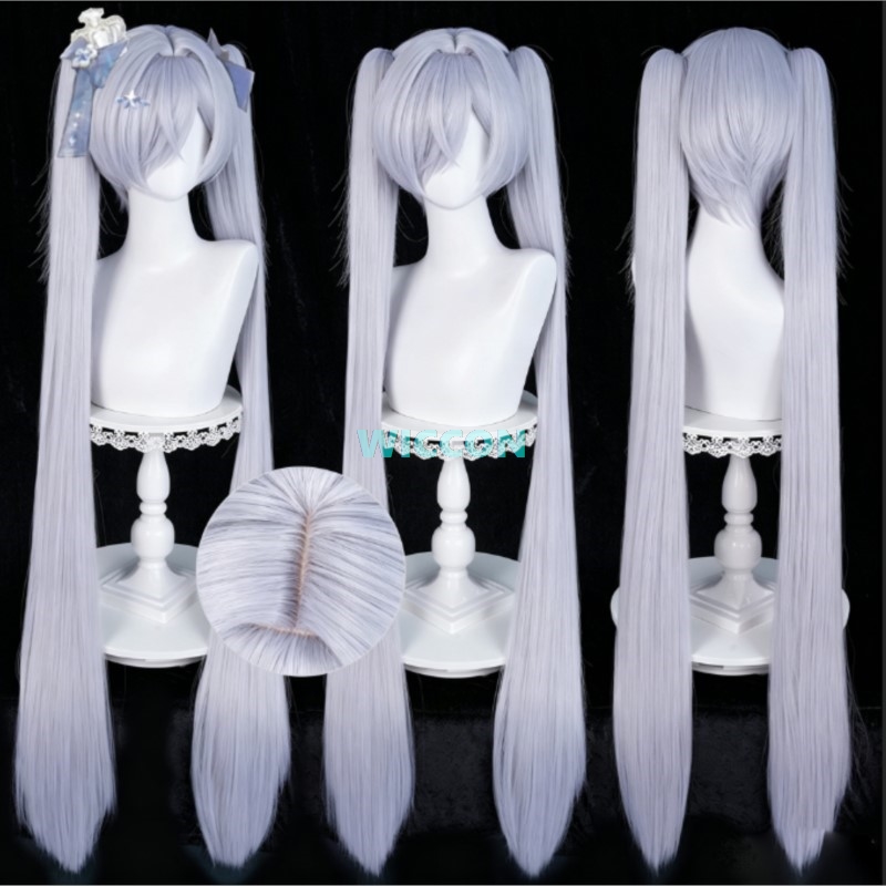 Cinderella Cosplay Peruk Gümüş - Anime Cosplay Wig Heat Resistant incelemesi ve fiyatı