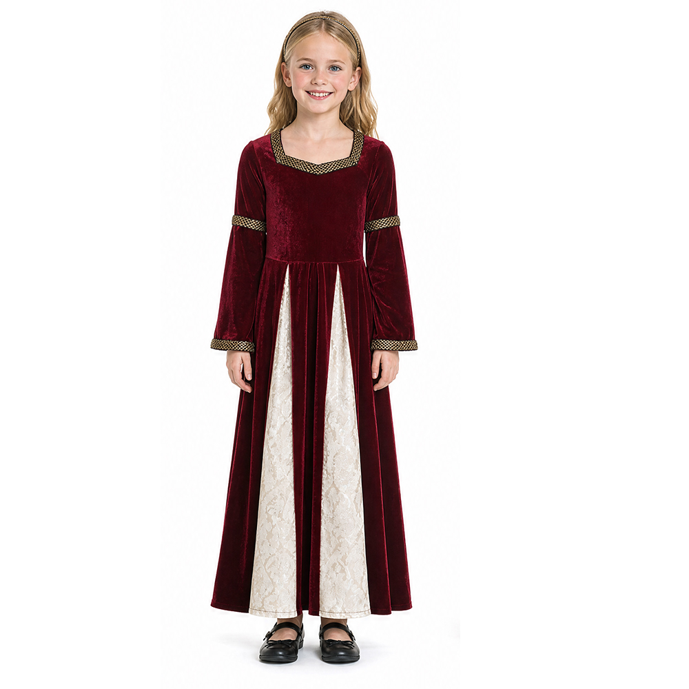 Ortaçağ Rönesans Tarzı Kadife  - Medieval Renaissance Dress Women incelemesi ve fiyatı