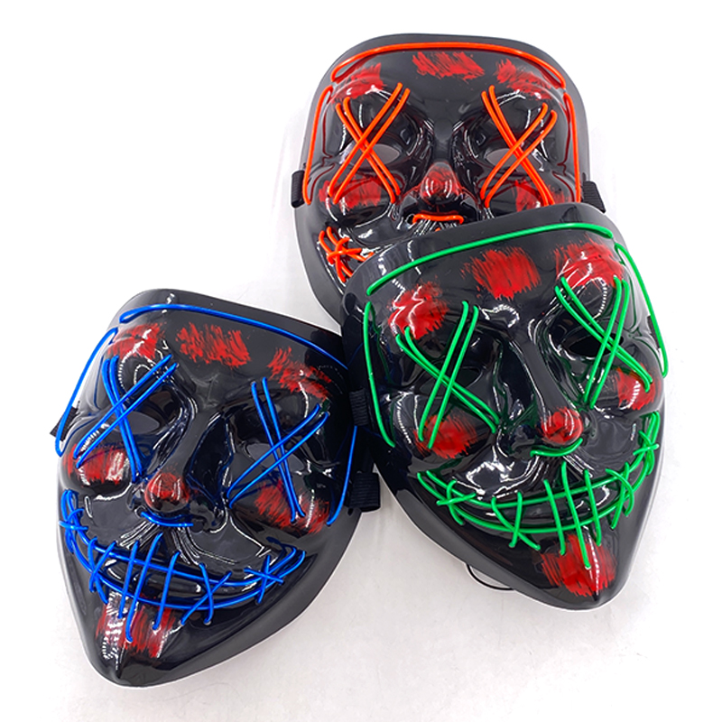 Toptan 10 adet Maske LED Arınm - Led Purge Mask Halloween incelemesi ve fiyatı