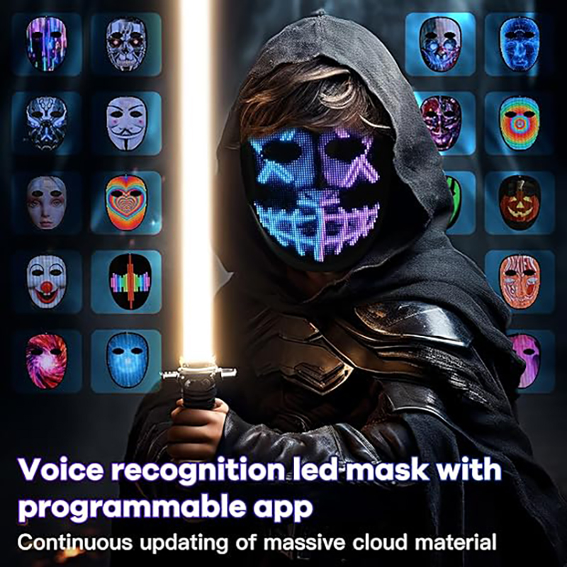Ses Tanıma Hareket Algılamalı  - Led Purge Mask Halloween incelemesi ve fiyatı