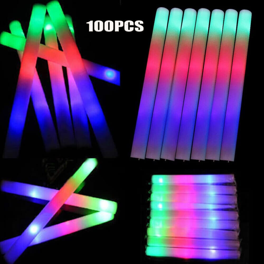 Kızdırma Çubukları Toplu 100'l - Flashing Led Foam Sticks Party incelemesi ve fiyatı