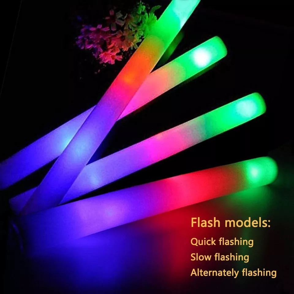 Kızdırma Çubukları Toplu 100'l - Flashing Led Foam Sticks Party incelemesi ve fiyatı