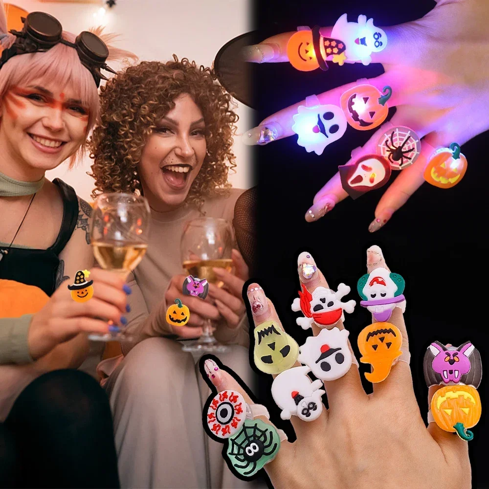 Cadılar bayramı aydınlık yüzük - Glow In The Dark Party Glasses incelemesi ve fiyatı