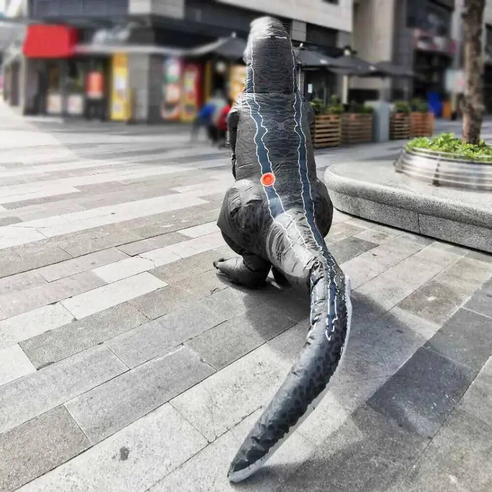 T-REX Yetişkin Şişme Sıcak Vel - Inflatable Dinosaur Costume Adult incelemesi ve fiyatı