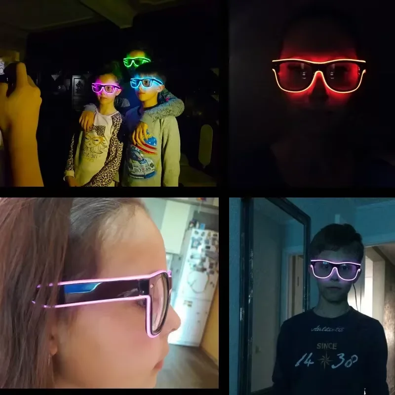 Neon LED Işıklı Güneş Gözlüğü  - Glow In The Dark Party Glasses incelemesi ve fiyatı