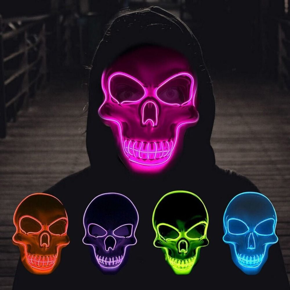 Moda Korku Cadılar Bayramı Kaf - Led Purge Mask Halloween incelemesi ve fiyatı