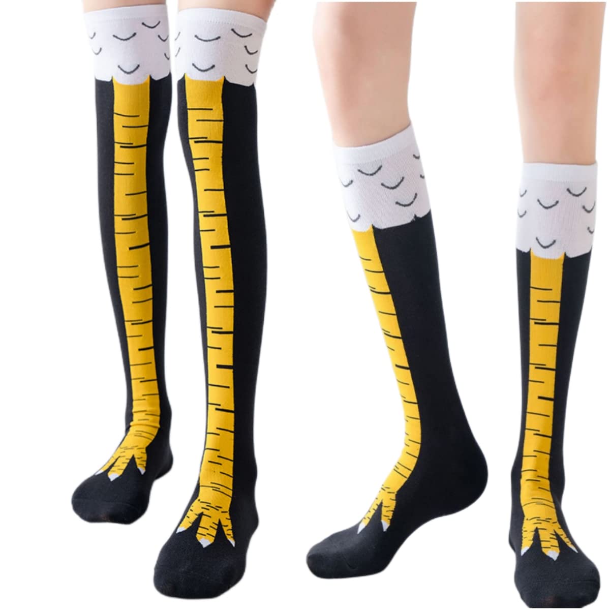 1/2 çift tavuk ayağı desenli d - Funny Chicken Leg Socks incelemesi ve fiyatı