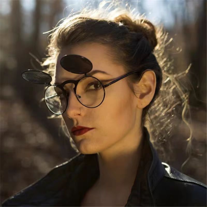 Retro Steampunk Kırmızı Yuvarl - Glow In The Dark Party Glasses incelemesi ve fiyatı