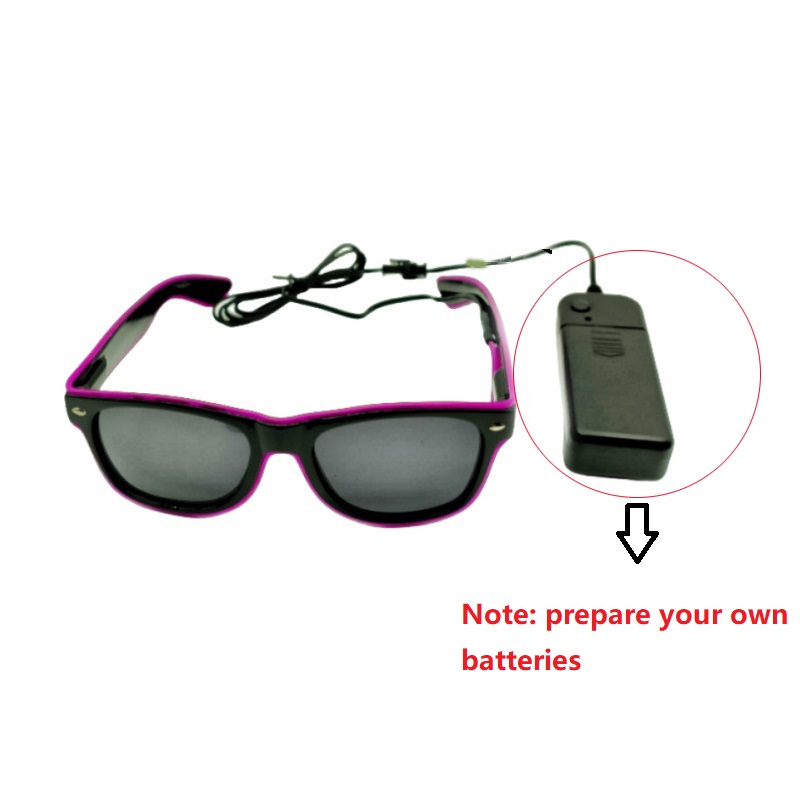 YENI Led Gözlük Işıkları Rave  - Glow In The Dark Party Glasses incelemesi ve fiyatı