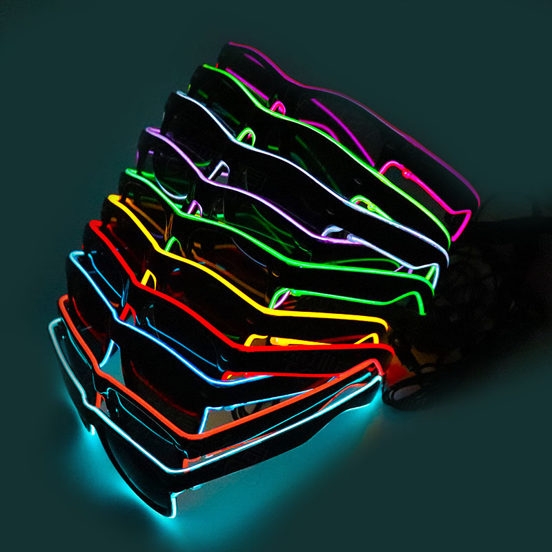 YENI Led Gözlük Işıkları Rave  - Glow In The Dark Party Glasses incelemesi ve fiyatı