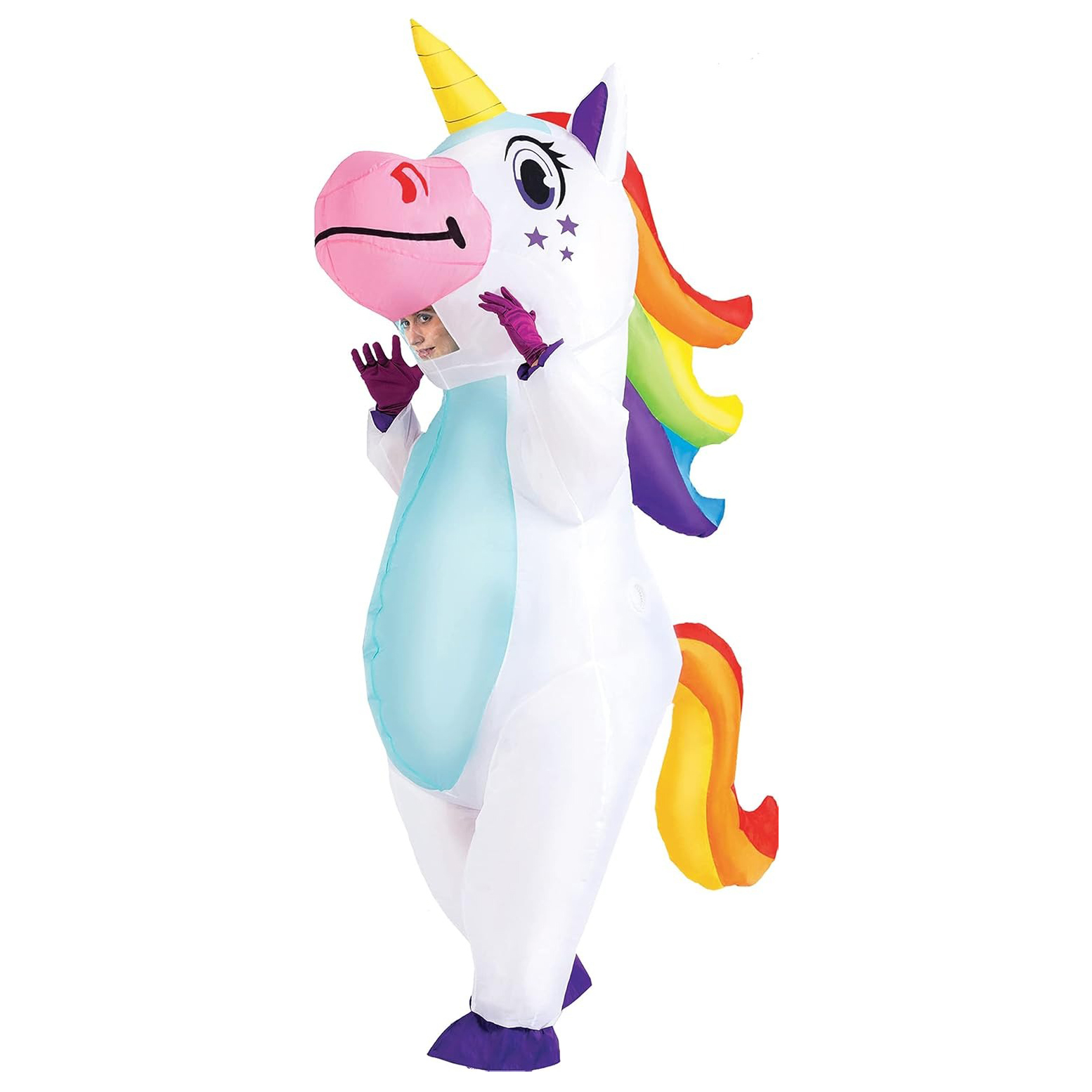 Şişme Unicorn Kostümü Yetişkin - Costumes incelemesi ve fiyatı