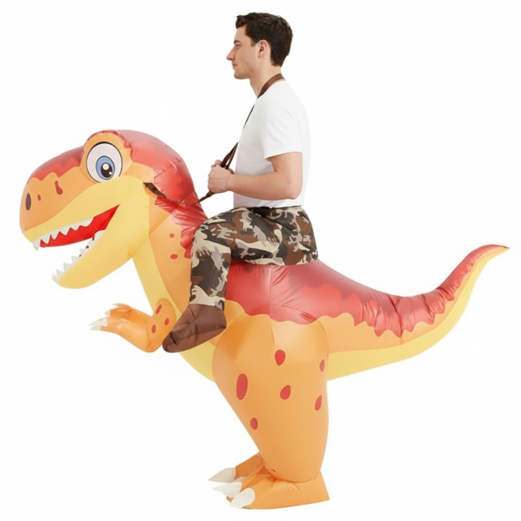 Yetişkin Şişme Dinozor Binme T - Inflatable Dinosaur Costume Adult incelemesi ve fiyatı