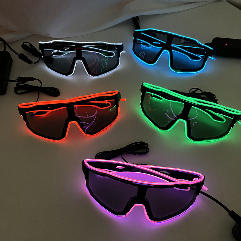 Serin Rüzgar Geçirmez LED Yanı - Glow In The Dark Party Glasses incelemesi ve fiyatı