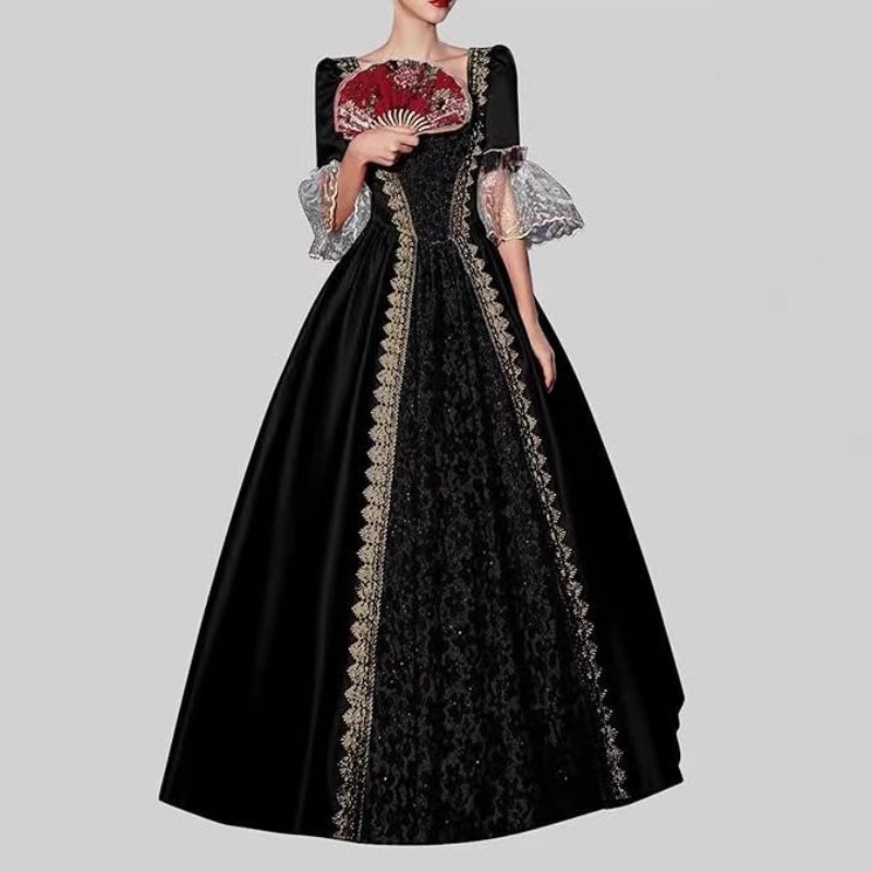S-5XL Kadın Yeni Orta Çağ Röne - Medieval Renaissance Dress Women incelemesi ve fiyatı
