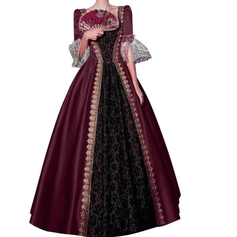 S-5XL Kadın Yeni Orta Çağ Röne - Medieval Renaissance Dress Women incelemesi ve fiyatı