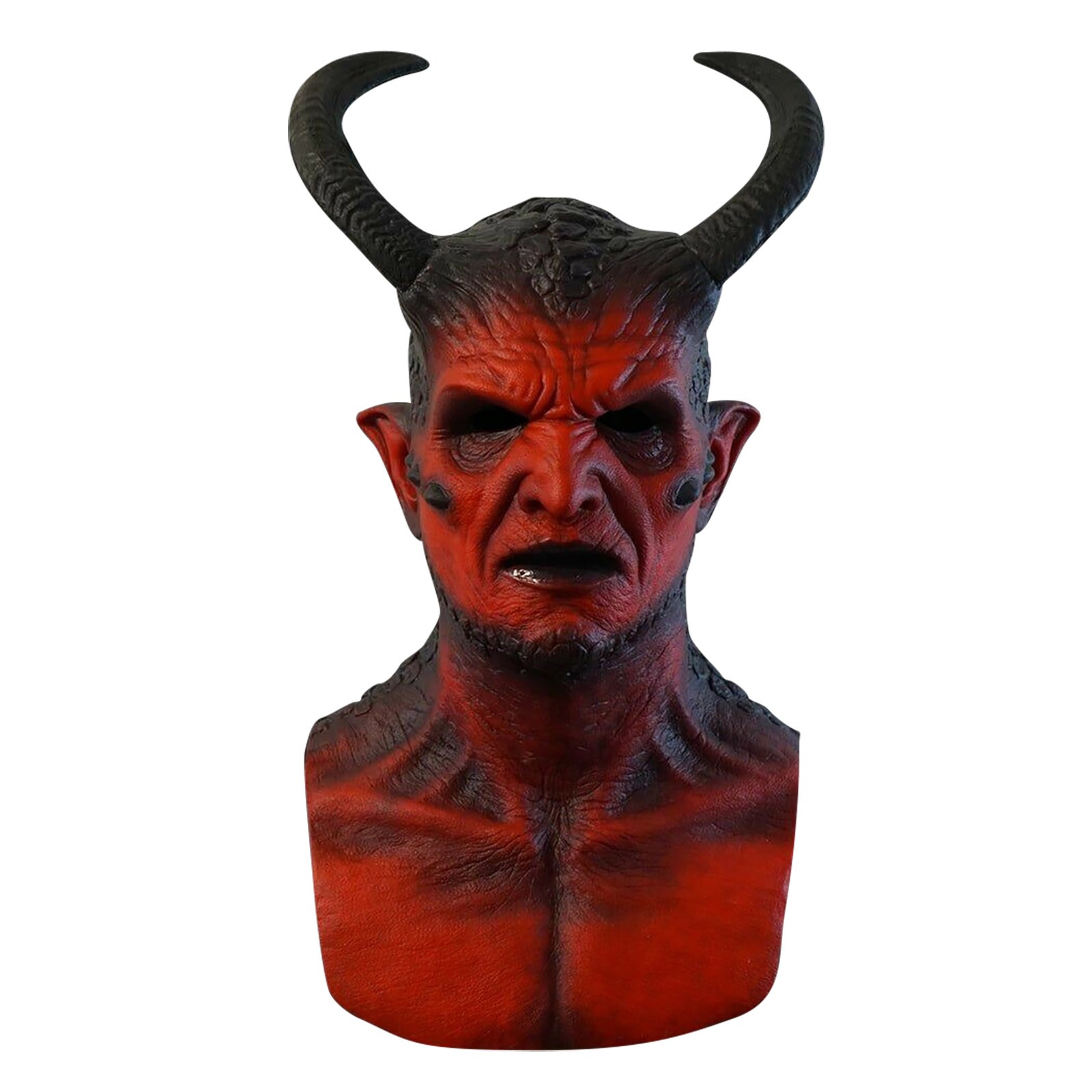 Kari-iblis lateks maske şeytan - Prank Toys incelemesi ve fiyatı