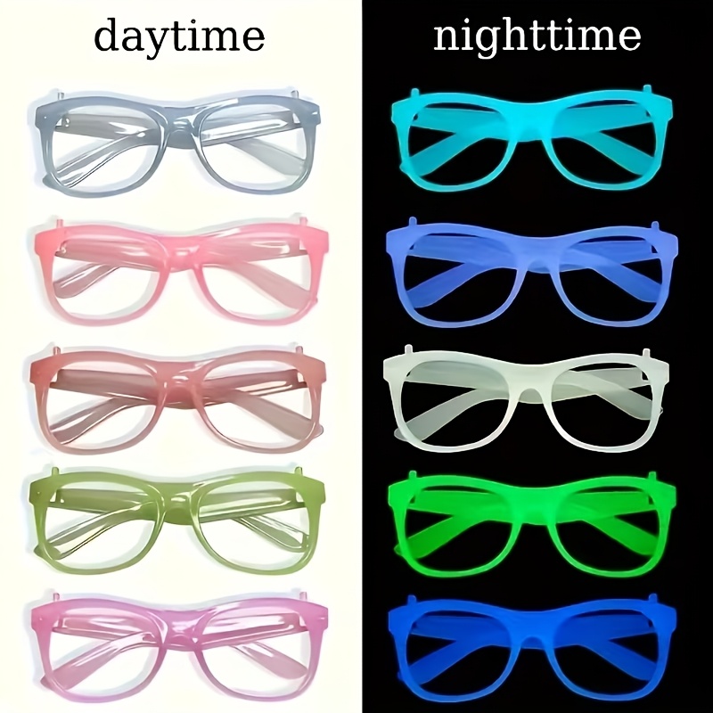5/12 Çift Rastgele Renkli Kara - Glow In The Dark Party Glasses incelemesi ve fiyatı