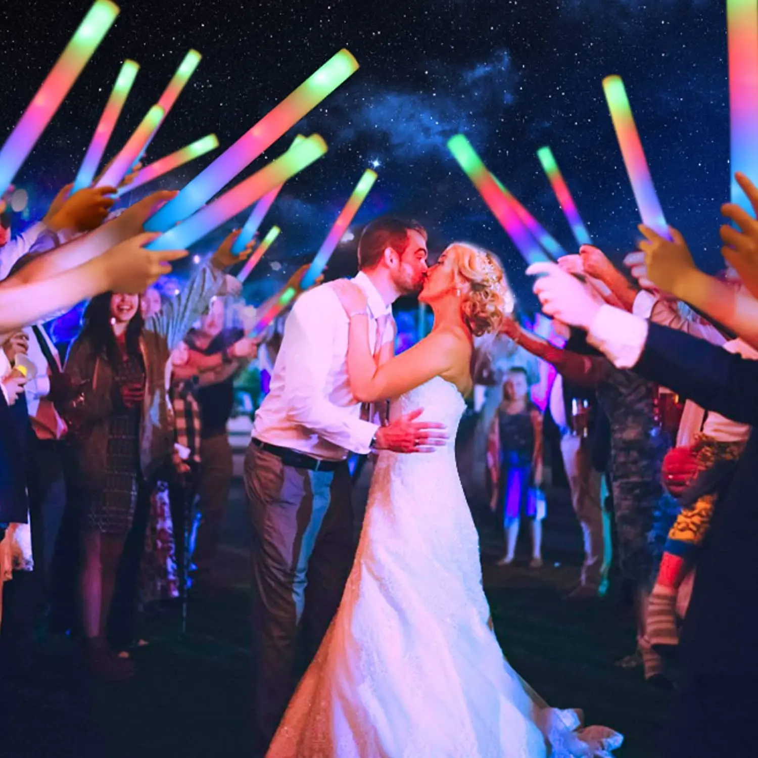 LED Işıklı Çubuklar Işıklı Köp - Flashing Led Foam Sticks Party incelemesi ve fiyatı