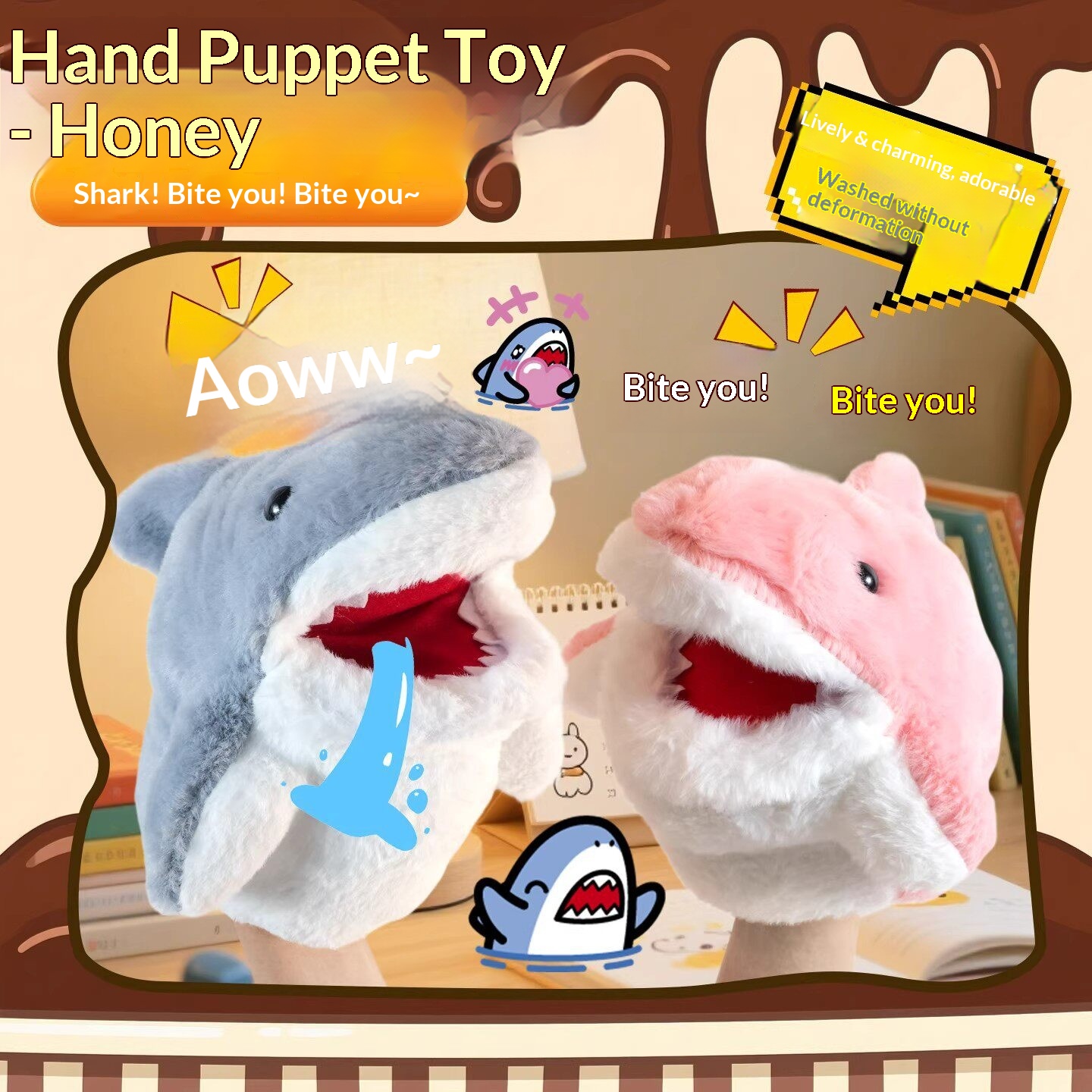 Köpekbalığı El Kuklası Peluş K - Prank Toys incelemesi ve fiyatı