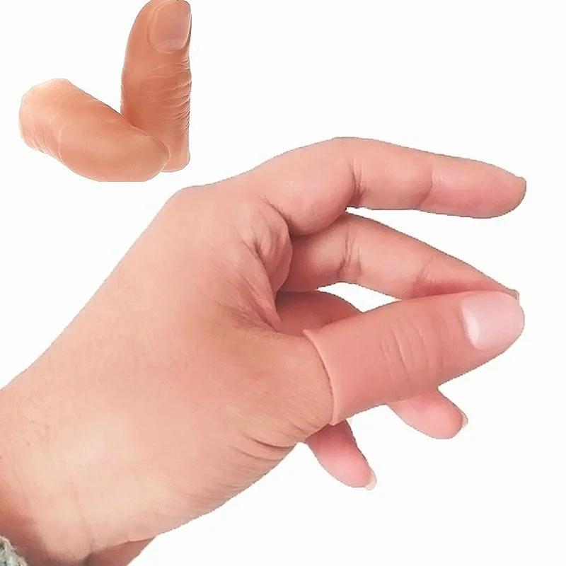5 adet/takım sahte yumuşak baş - Thumb Tip Magic Trick Set incelemesi ve fiyatı