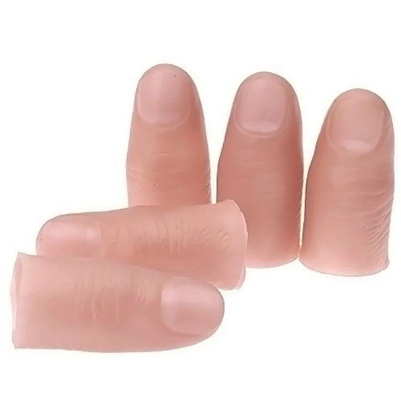 5 adet/takım sahte yumuşak baş - Thumb Tip Magic Trick Set incelemesi ve fiyatı