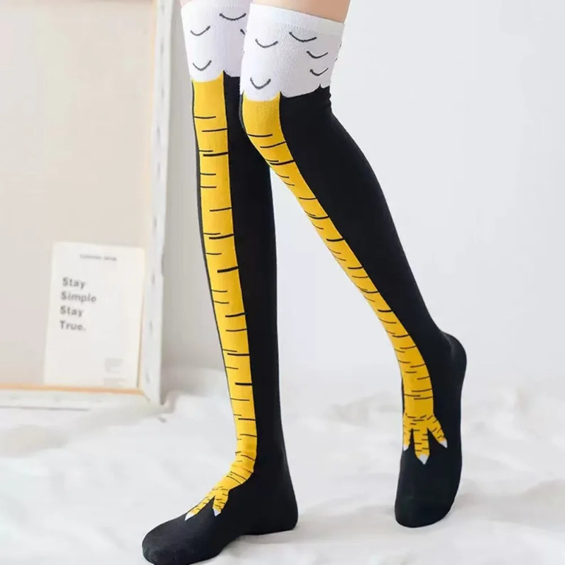 Tavuk Pençesi Uzun Çoraplar Ka - Funny Chicken Leg Socks incelemesi ve fiyatı
