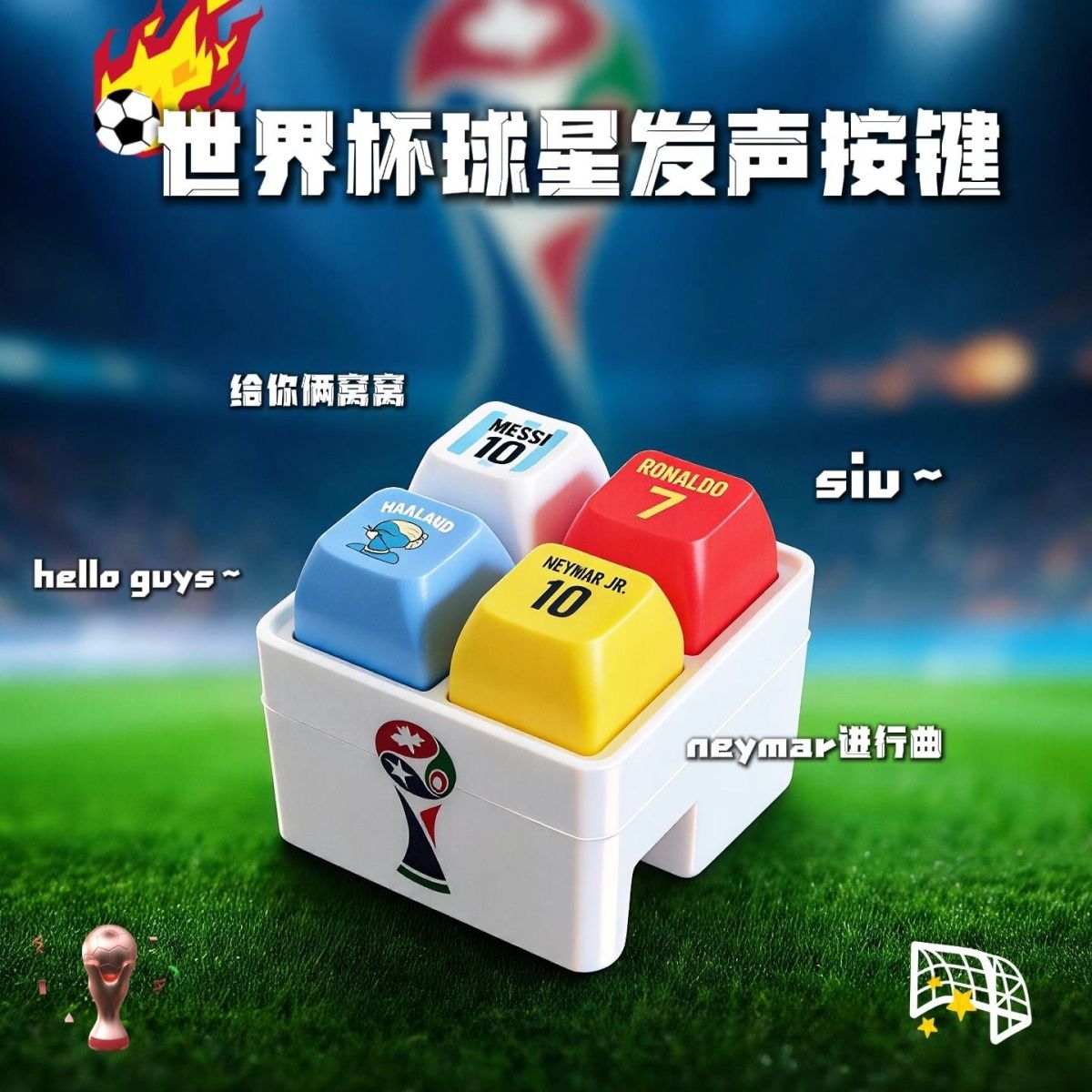 Haaland futbol temalı anahtarl - Prank Toys incelemesi ve fiyatı