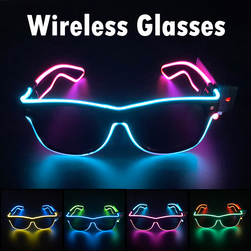 Kablosuz Serin LED Güneş Gözlü - Glow In The Dark Party Glasses incelemesi ve fiyatı